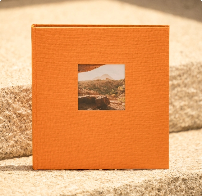 Álbum Analógico Linen Cameo